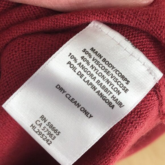 Trouve Angora Blend Cowl Neck Sweater - Picture 8 of 9